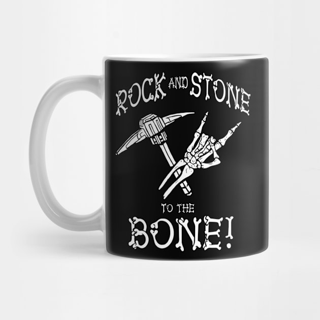 Rock and Stone... to the BONE - Deep Rock Galactic Fan Art by CatsandBats